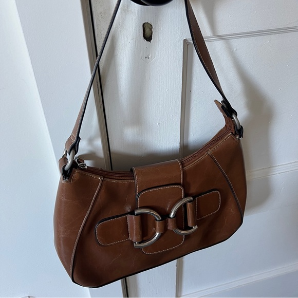 Brown vintage shoulder bag - Picture 2 of 5